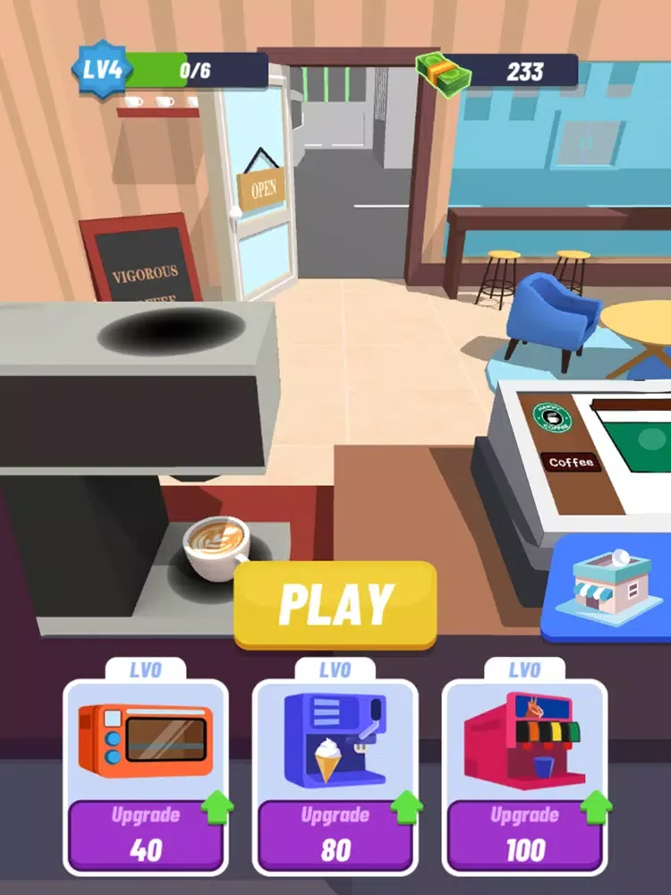 Coffee Takeout! iPad  Ekran Görüntüleri