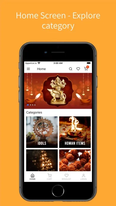 Hindu Devotional Store स्क्रीनशॉट