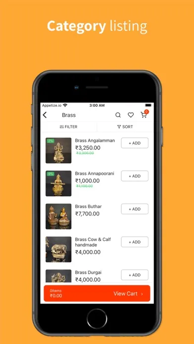 Hindu Devotional Store स्क्रीनशॉट