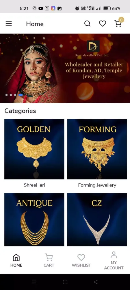 Desai Jewellers Screenshots