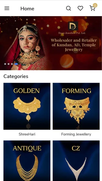 Capturas de pantalla de Desai Jewellers