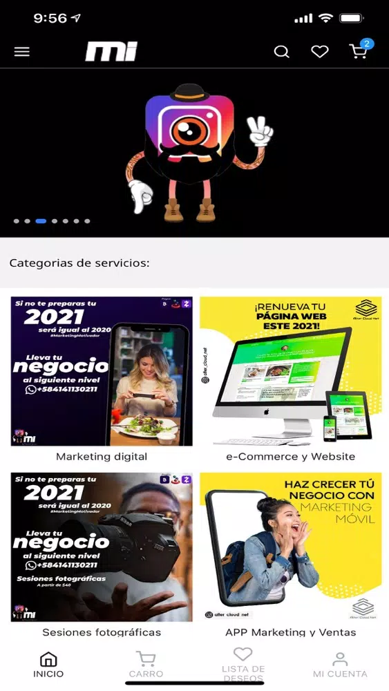 Tangkapan layar Motivador Innato