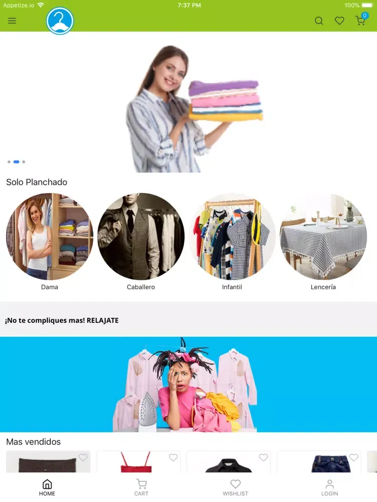 تصاویر Tu Planchado iPad 