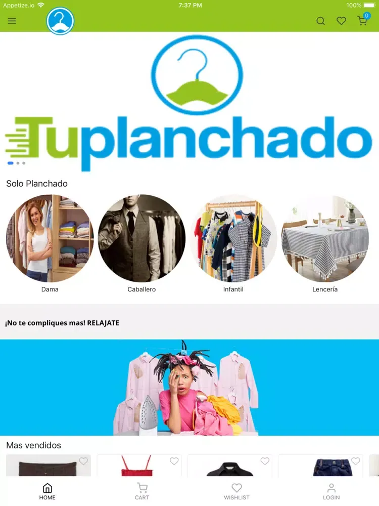 تصاویر Tu Planchado iPad 
