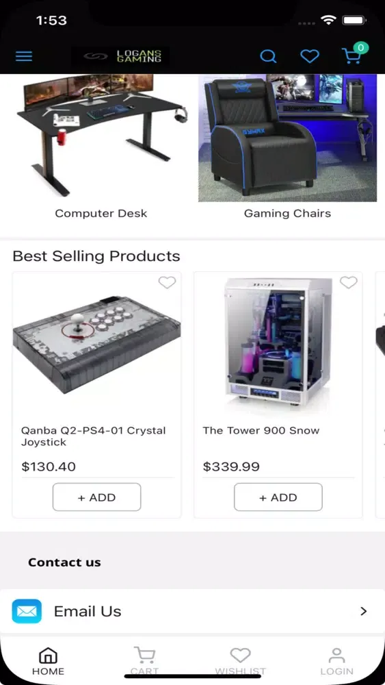 Logans Gaming應用截圖