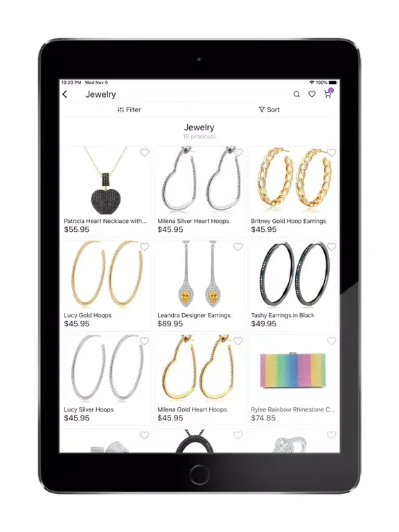 Natalie Mills iPad  스크린샷