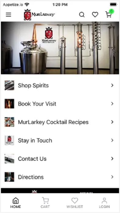 Скриншоты MurLarkey Distilled Spirits