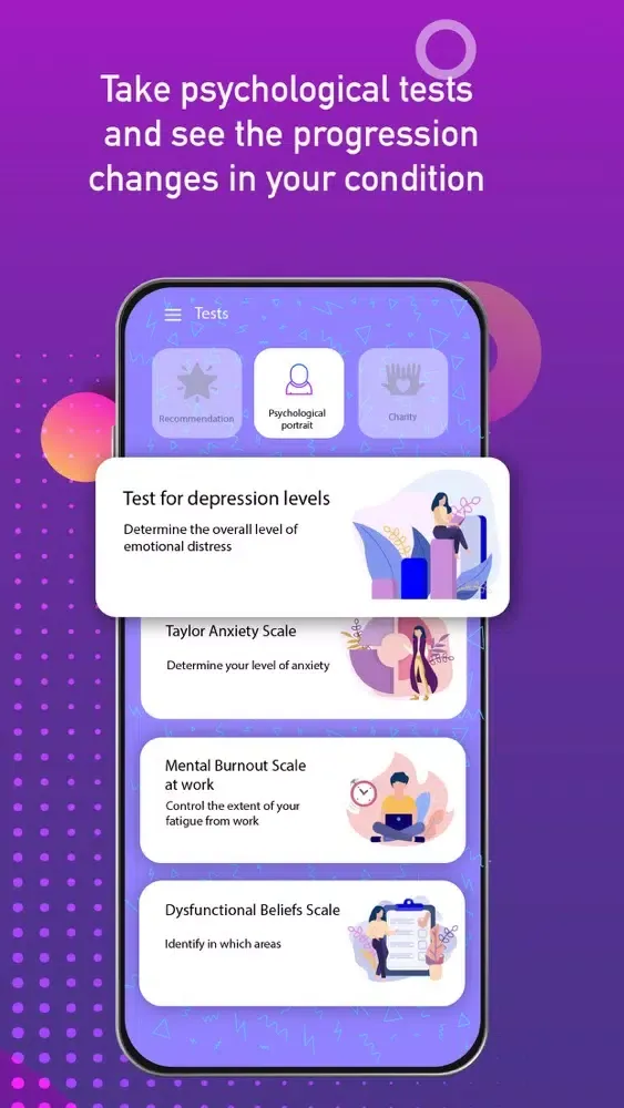 Captures d'écran de Mental Health Diary