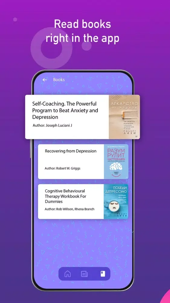 Captures d'écran de Mental Health Diary