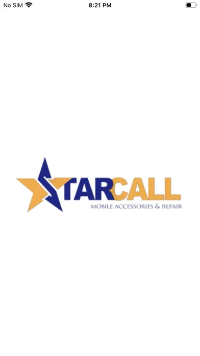 Tangkapan skrin Najem Starcall