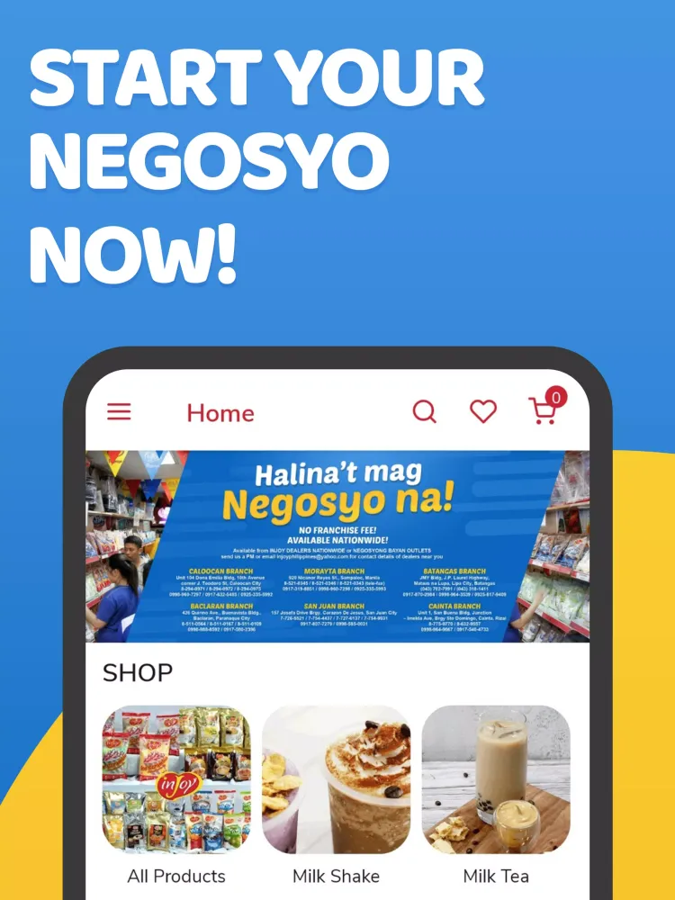Capturas de pantalla de inJoy PH