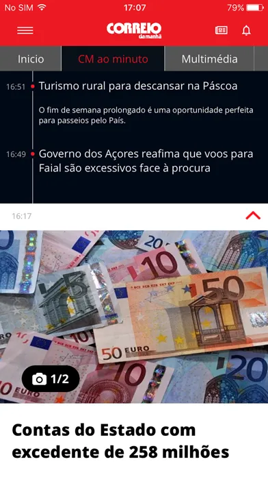 Screenshot di CM Jornal