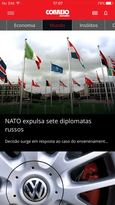 Screenshot di CM Jornal