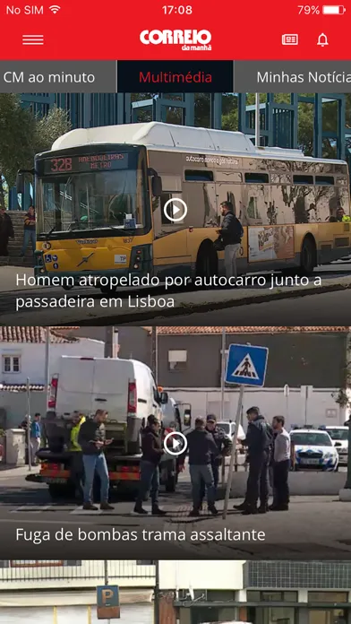 Screenshot di CM Jornal