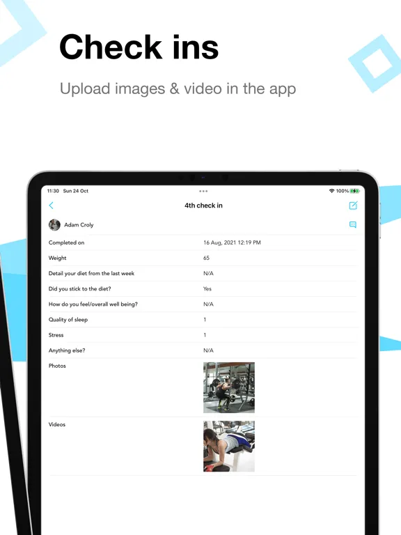AJM Coaching iPad  Screenshots