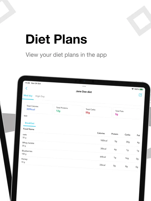 FIT GURU Online Coaching App iPad 應用截圖