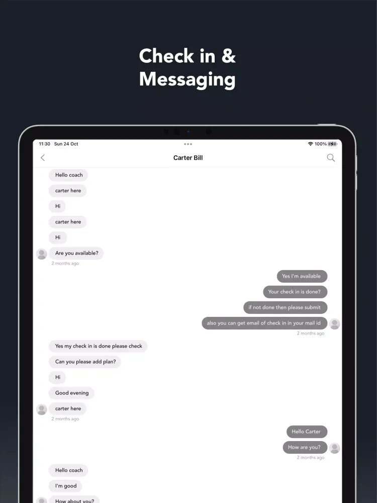 Iwan Hughes Coaching Screenshots