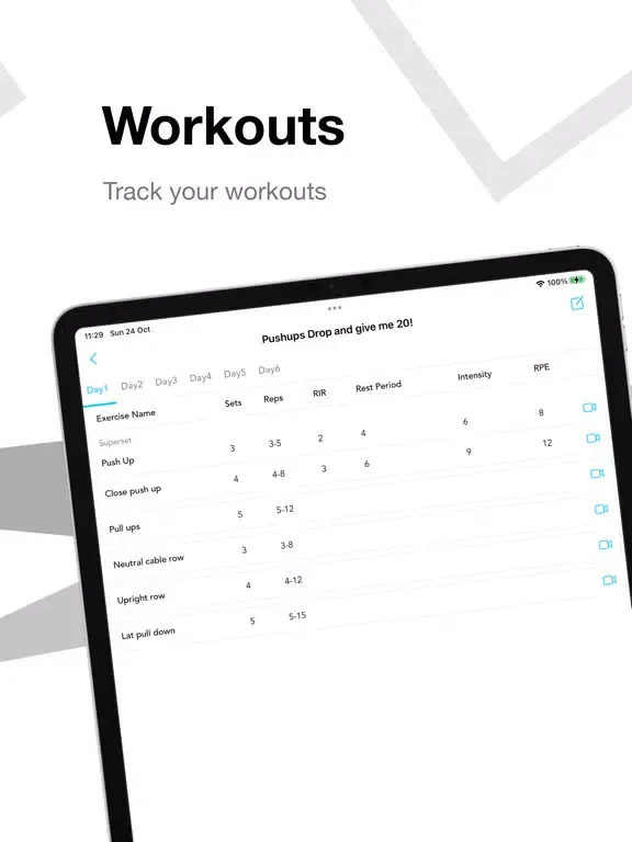 Capturas de pantalla de Jack Archer Coaching iPad 