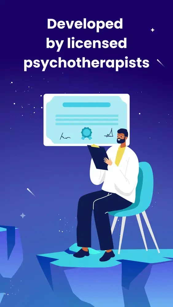 Capturas de tela do Aiki - stress test & self care