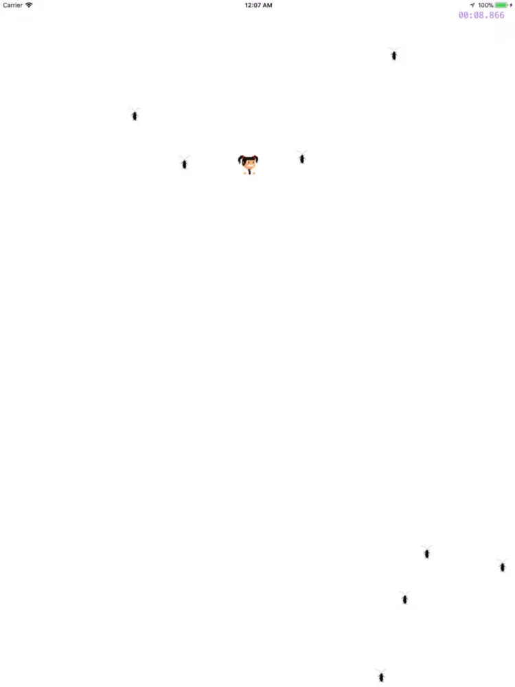 Girl and Cockroach iPad  スクリーンショット