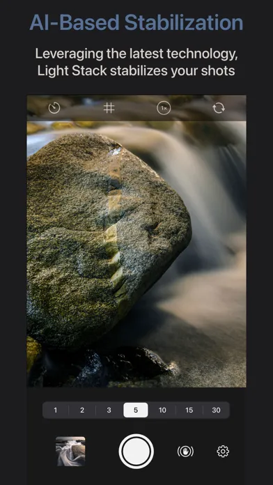 Light Stack Camera Screenshots