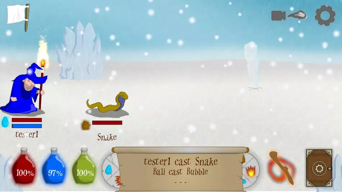 Screenshot di Dueling Wizards