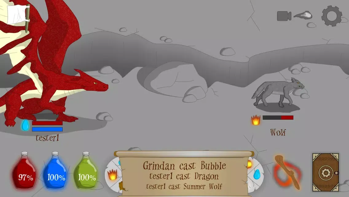 Screenshot di Dueling Wizards