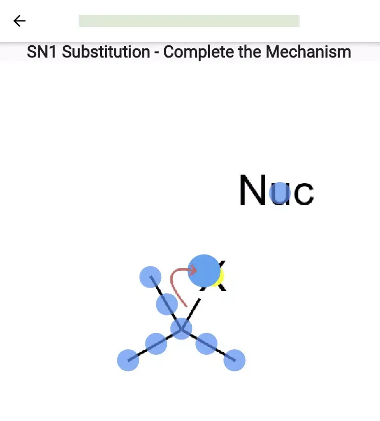 Zrzuty ekranu Organic Chemistry Practice