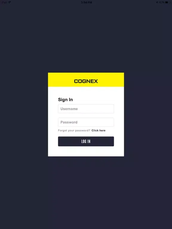 Cognex SST iPad  Screenshots