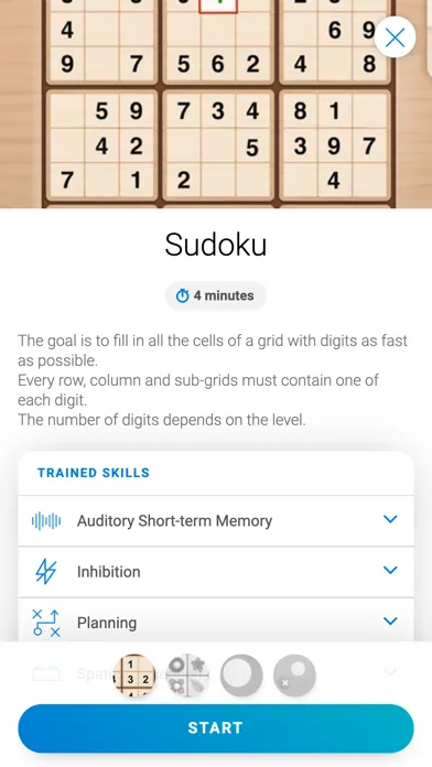 ADHD - Cognitive Research Screenshots