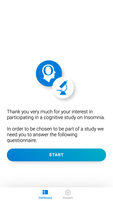 Tangkapan skrin Insomnia - Cognitive Research