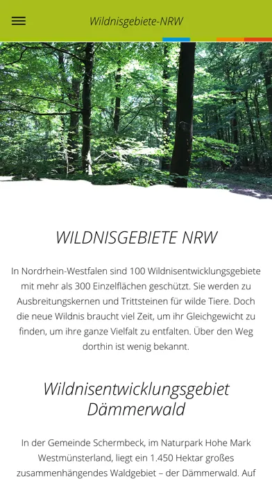 Wildnisgebiete NRW স্ক্রিনশট