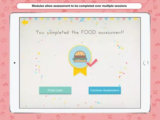 Ảnh chụp màn hình của First Words Checklist - Vocab Assessment for Pre-K iPad 