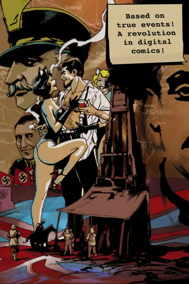 CIA : Operation Ajax the Interactive Graphic Novel for iPhone Screenshots
