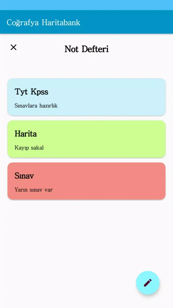 Coğrafya Haritaları Screenshots