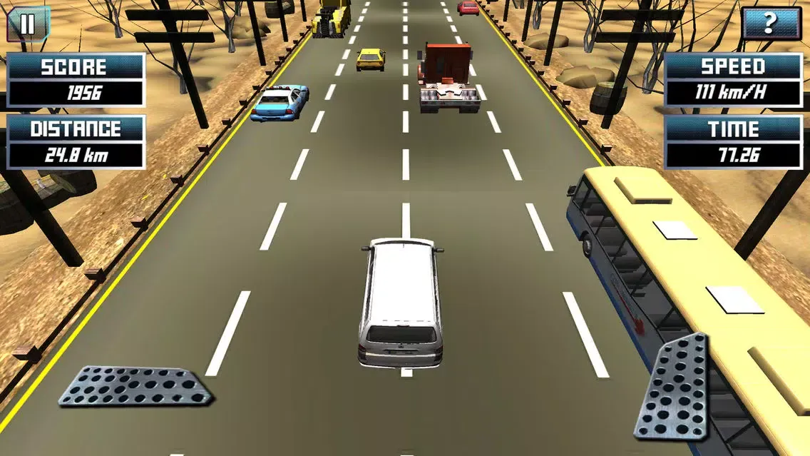 Highway Rush : Traffic Racing应用截图