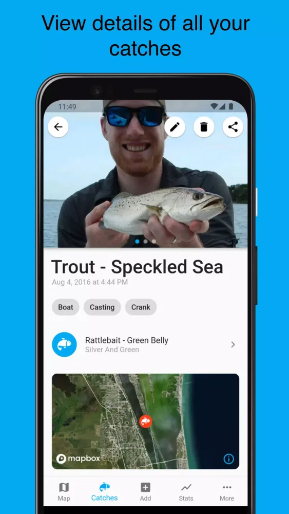 Anglers' Log - Fishing Journal应用截图