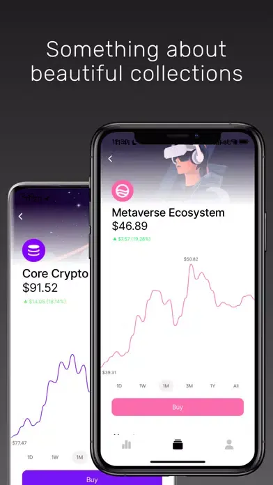 Captures d'écran de Coherence: Crypto Investing