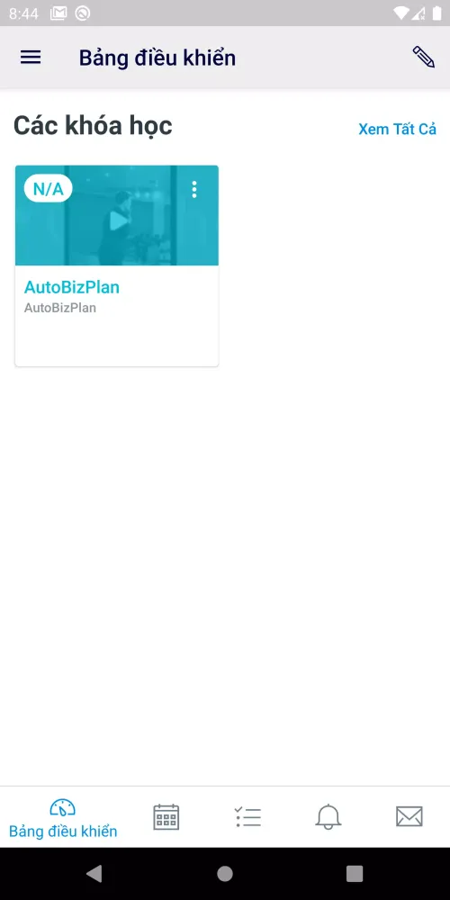 Screenshot di LMS Student Unifilaw