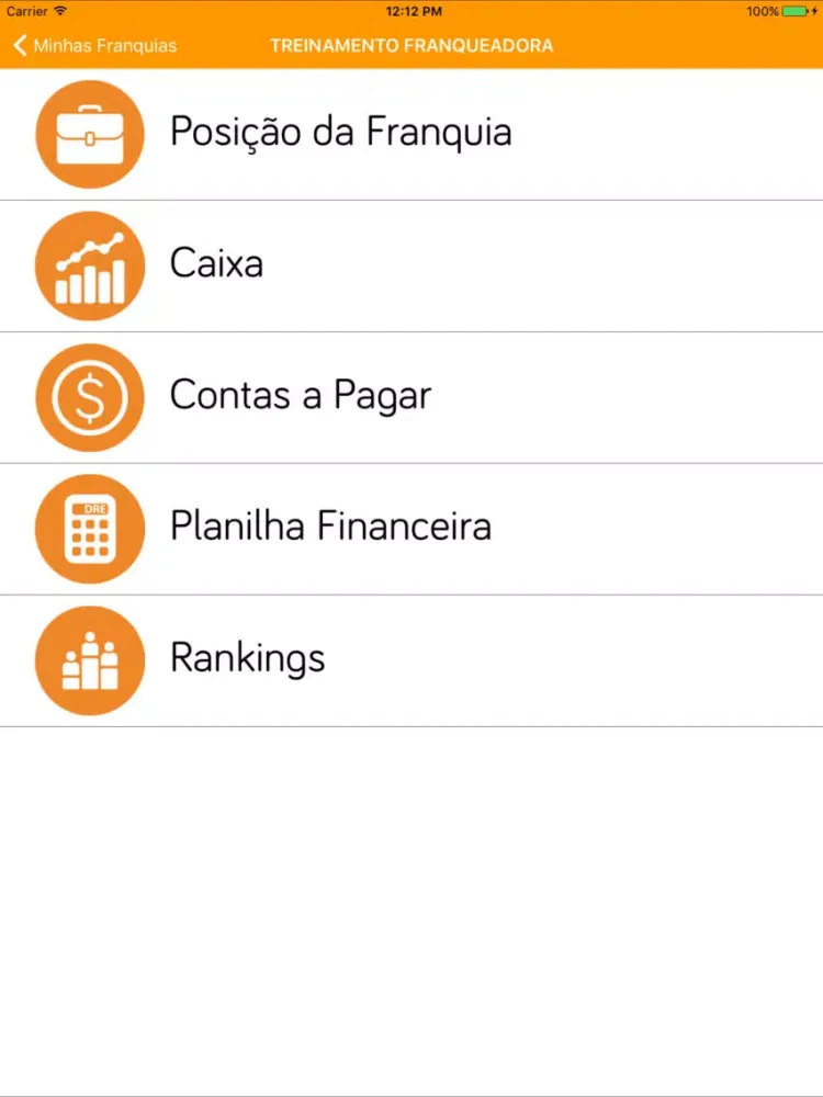 Coife Franqueado iPad  स्क्रीनशॉट