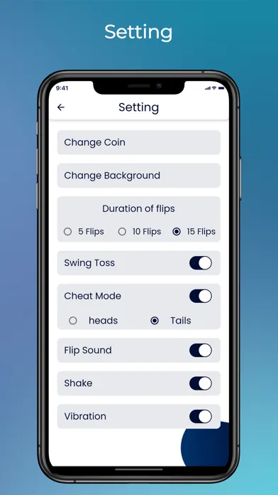Coin Flip - Head or Tail Screenshots