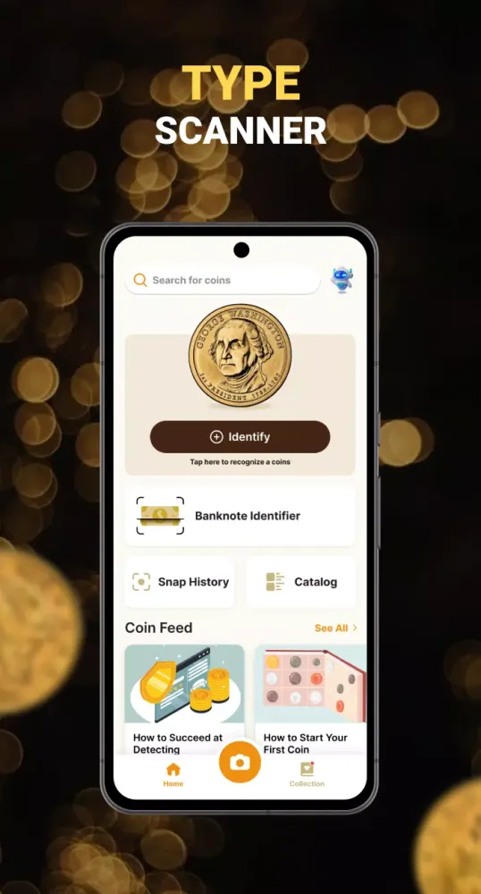 Coin Identifier Screenshots