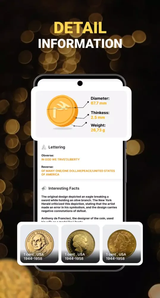 Coin Identifier Screenshots