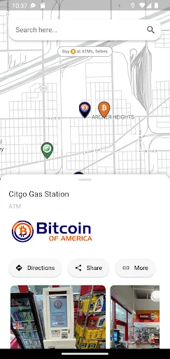 Bitcoin ATM Map – CoinATMRadar应用截图