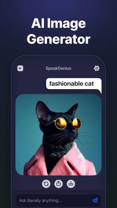 Tangkapan layar AI Chat Assistant • ChatAI Bot