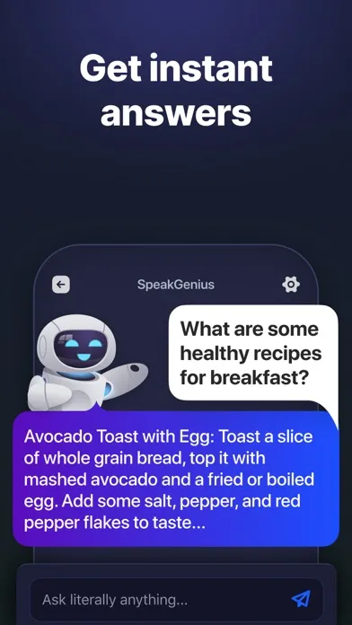 Tangkapan layar AI Chat Assistant • ChatAI Bot
