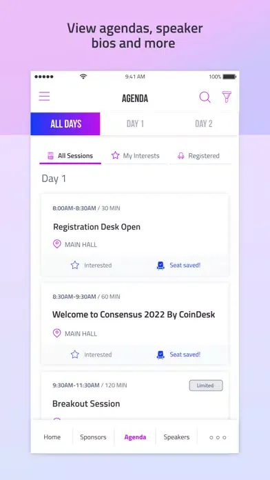 Consensus 2022 By CoinDesk應用截圖