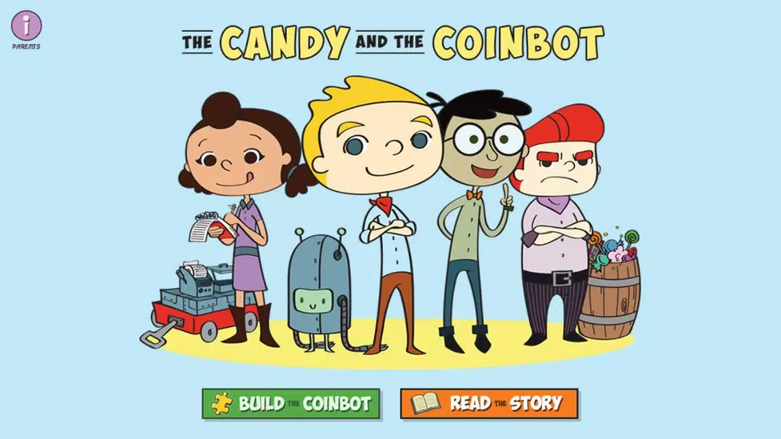 Ảnh chụp màn hình của The Candy and the Coinbot