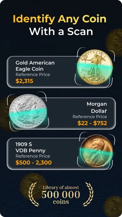 Ảnh chụp màn hình của Coin Identifier - Scan Value