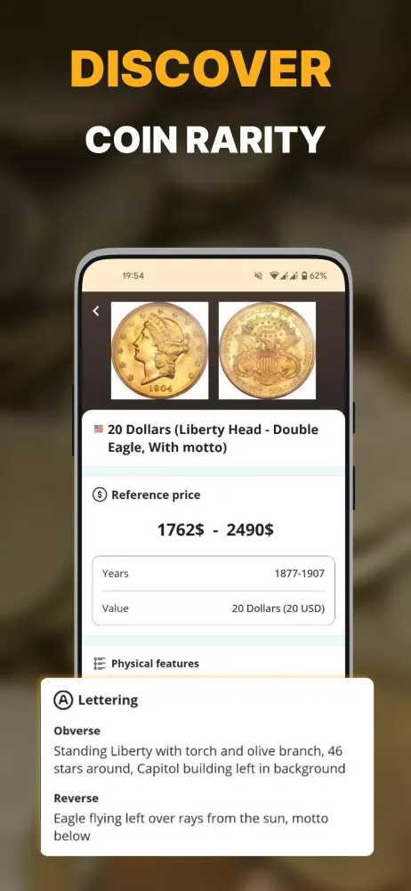 Capturas de pantalla de Coin Identifier Scanner